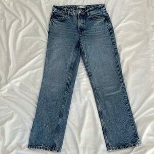 Zara mid rise z1975 straight leg Jean